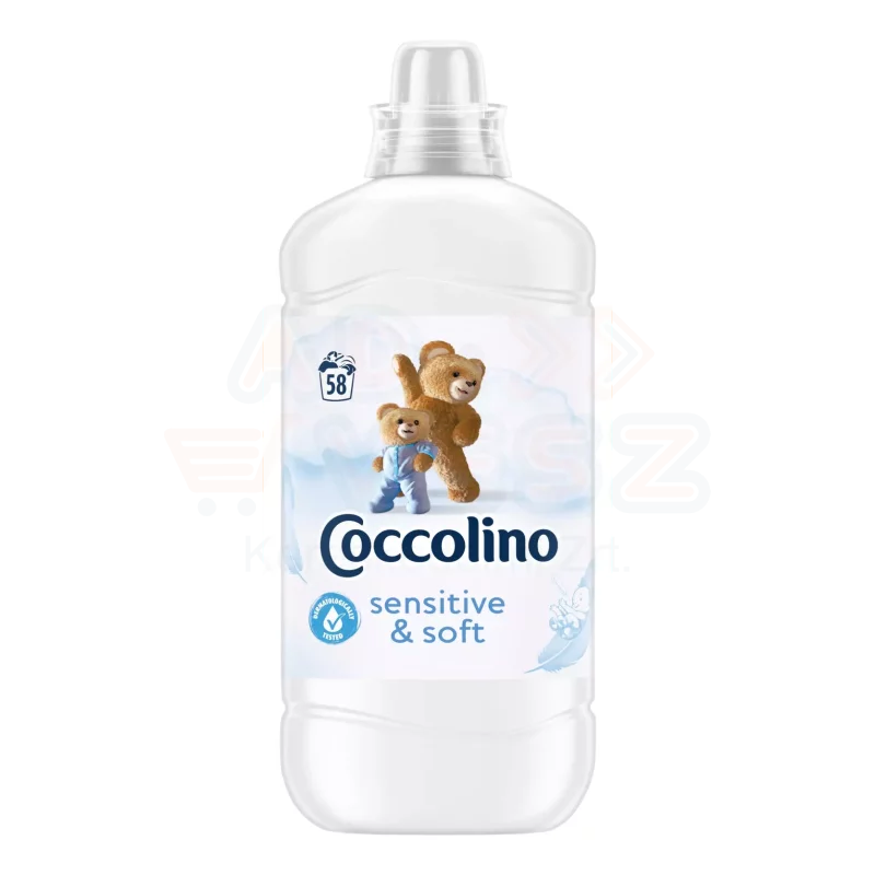 COCCOLINO öblítőkoncentrátum 1,45 l Sensitive Pure Kép