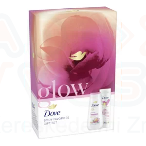 DOVE Glow ajándékcsomag PINK (tusfürdő&testápoló) 2024