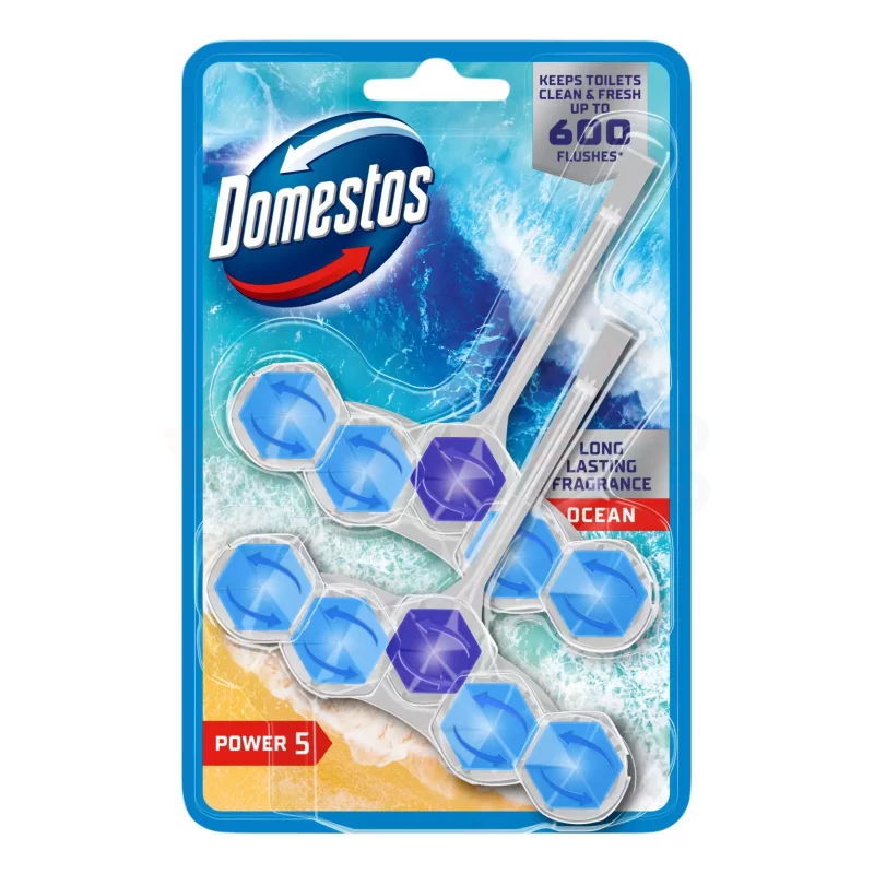 DOMESTOS Power5 WC-rúd 2x50 g Ocean Kép