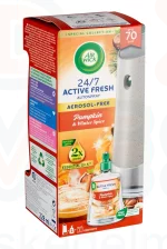 AirWick Active Fresh készülék és utántöltő - Fűszeres sütőtök varázs 228 ml Kép