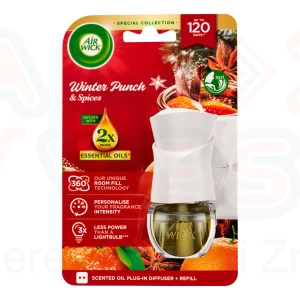 AirWick Elektromos Készülék Utántöltővel Gyümölcsös téli puncs 19 ml