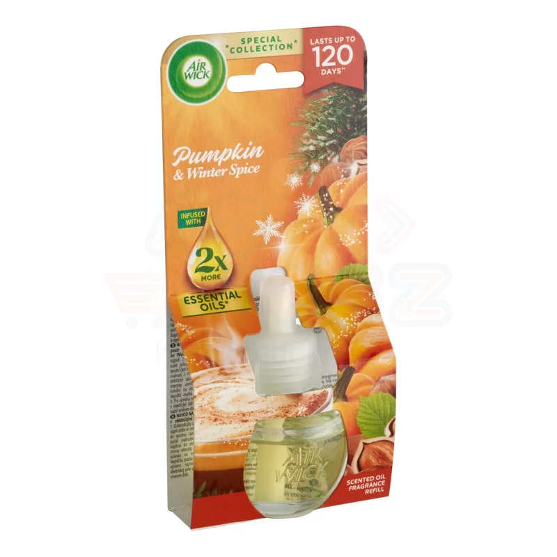AirWick utántöltő elektromos készülékhez 19 ml Fűszeres sütőtök varázs Kép
