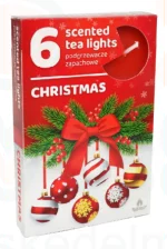 Illatos teamécses 6 db Karácsony Kép