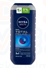 NIVEA MEN tusfürdő 250 ml Total Relax Kép