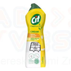 CIF Cleanboost súrolókrém 750 ml Lemon