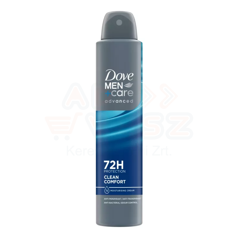 DOVE Men+Care dezodor 200 ml Clean Comfort Kép