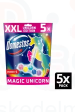 DOMESTOS Power5 WC-rúd 5x50g Magic Unicorn Kép