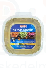 MAZZINI PREMIUM Air Fryer sütőpapír 50 db szögletes 16 cm Kép