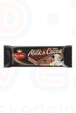BG LINE Tejes krémmel töltött kakaós ostyaszelet (Milk-Cocoa) 50 g Kép