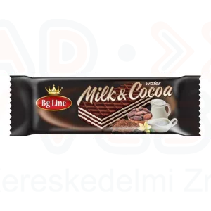 BG LINE Tejes krémmel töltött kakaós ostyaszelet (Milk-Cocoa) 50 g