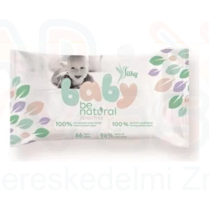 Silky baba törlőkendő Baby Be Natural Sensitive 66 db