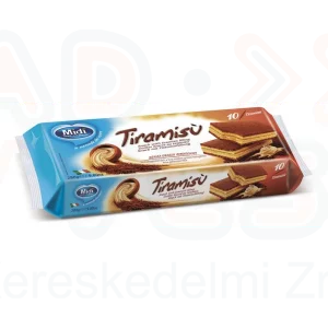 MIDI töltött piskóta szelet tiramisu 10x28 g