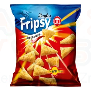 FRIPSY snack 50 g Chilli ízű tölcsér	