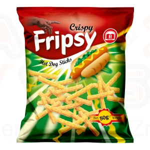 FRIPSY snack 50 g Hot-dog ízű	