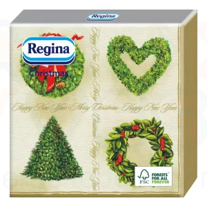 Regina Christmas szalvéta 1 rétegű 20 db karácsonyi mintával