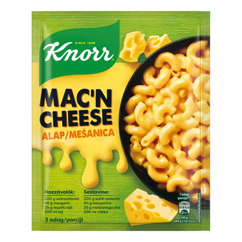 KNORR Alap Mac'n Cheese 33 g Kép