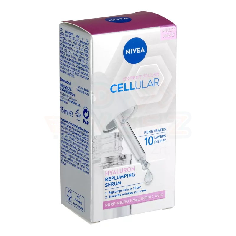 NIVEA Cellular Expert Filler Hialuron Szérum 15 ml Kép