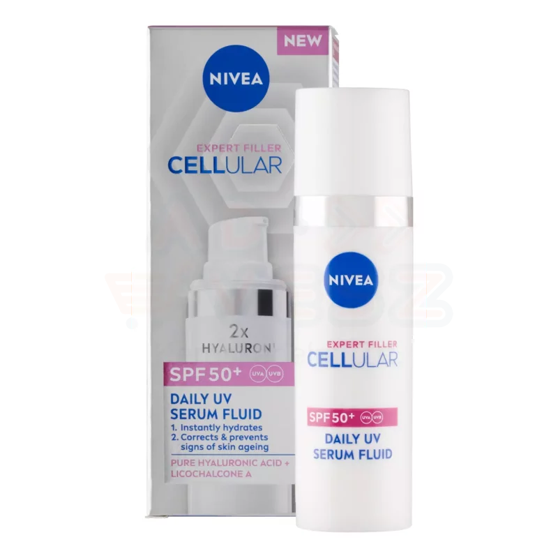 NIVEA Cellular Expert Filler Nappali Arcápoló UV Szérum Fluid FF50 30 ml Kép