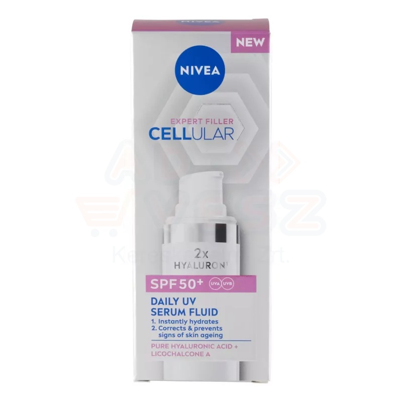 NIVEA Cellular Expert Filler Nappali Arcápoló UV Szérum Fluid FF50 30 ml Kép