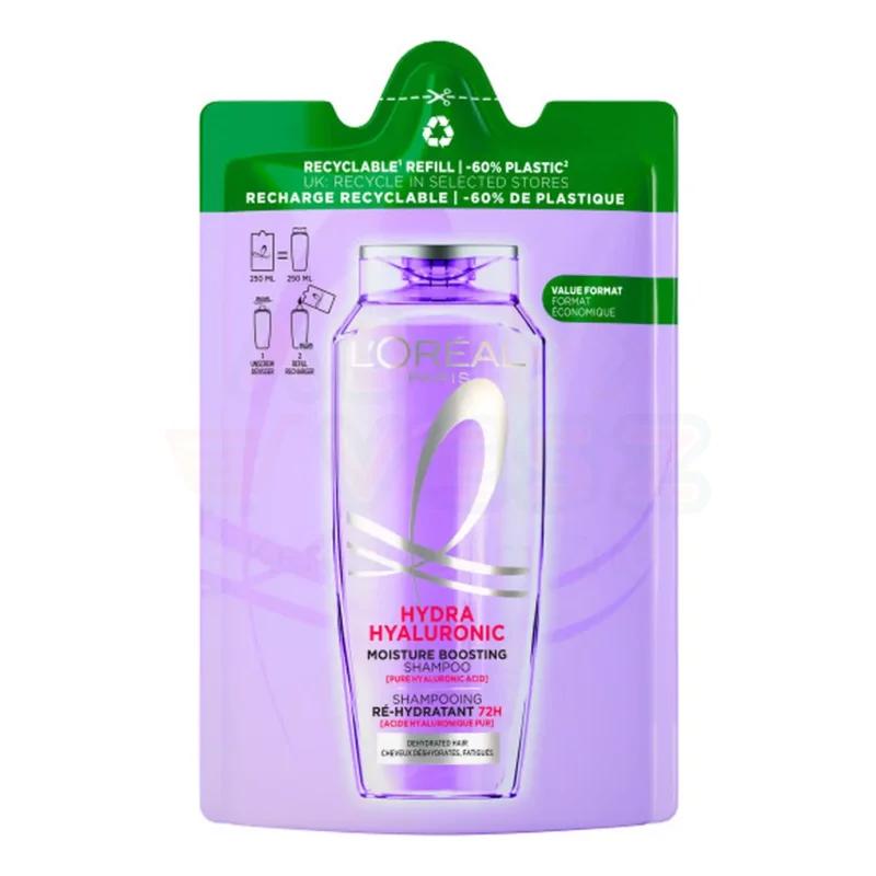 ELSEVE Sampon Utántöltő 250 ml Hydra Hyaluronic Kép