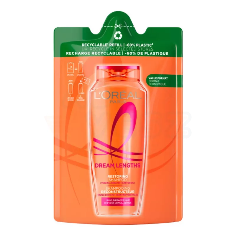 ELSEVE Sampon Utántöltő 250 ml Dream Long Kép