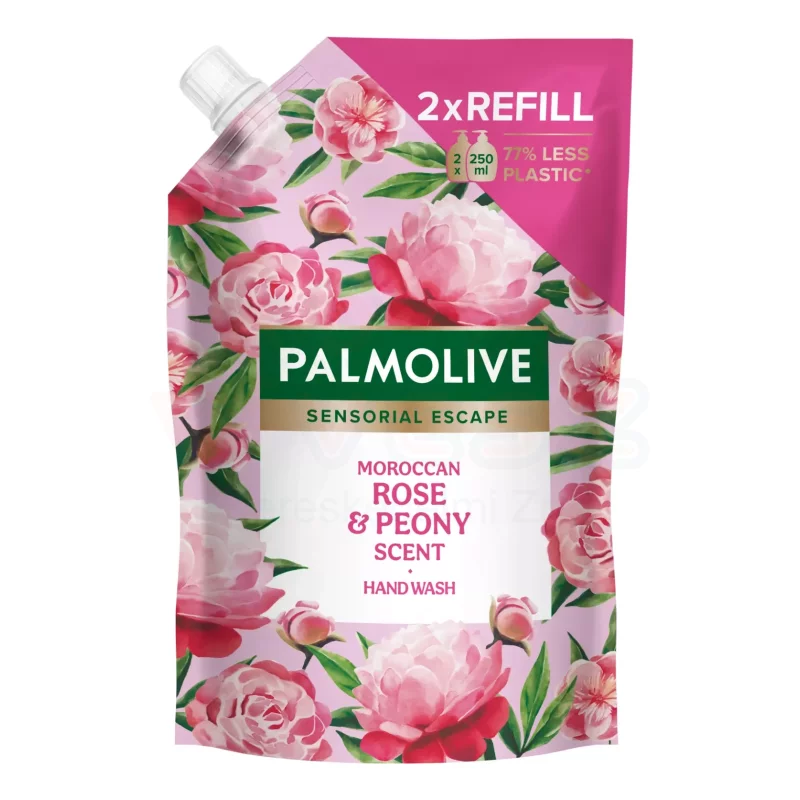 PALMOLIVE folyékony szappan utántöltő Sensorial Escape Rózsa 500 ml Kép