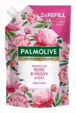 PALMOLIVE folyékony szappan utántöltő Sensorial Escape Rózsa 500 ml Kép