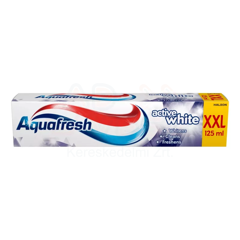 Aquafresh fogkrém 125 ml Active White Kép