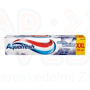 Aquafresh fogkrém 125 ml Active White