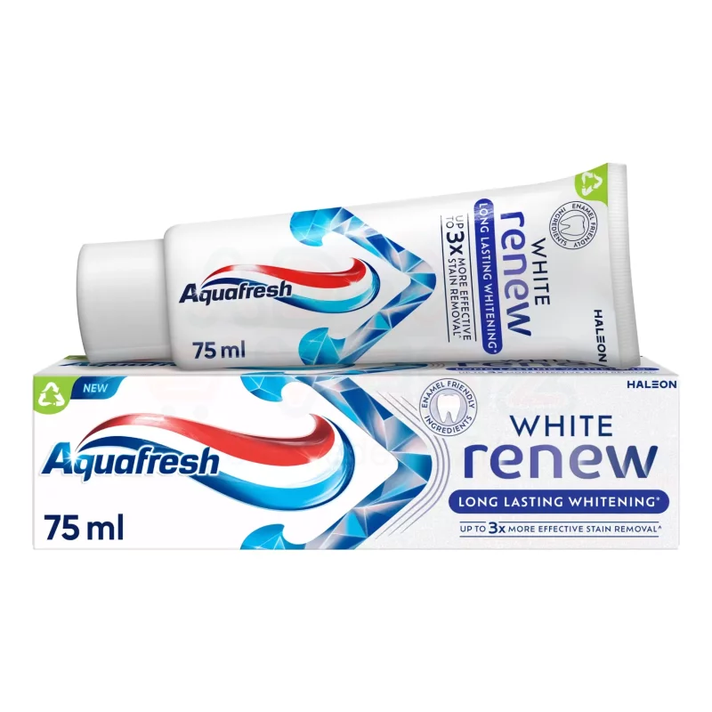 Aquafresh White Renewal fogkrém 75 ml Long Lasting Whitening Kép