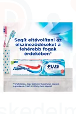 Aquafresh Plus fogkrém 75 ml Visible White Kép