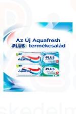 Aquafresh Plus fogkrém 75 ml Visible White Kép
