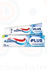 Aquafresh Plus fogkrém 75 ml Visible White Kép