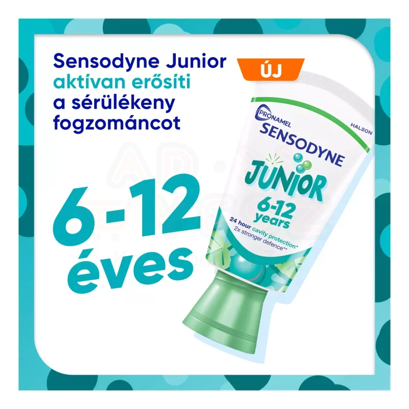 Sensodyne Pronamel Junior gyermek fogkrém 50 ml 6-12 éves Kép