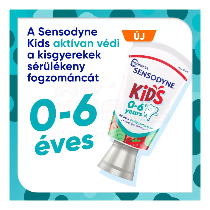Sensodyne Pronamel Kids gyermek fogkrém 50 ml 0-6 éves Kép