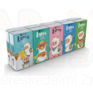 Kartika Papírzsebkendő 3 rétegű 10x9 db LAMA