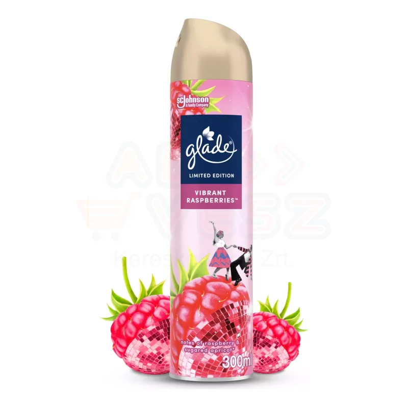 Glade® légfrissítő aeroszol 300 ml Vibrant Raspberries Kép