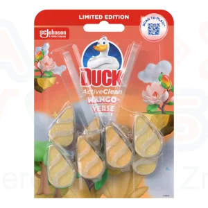 Duck® Active Clean WC-öblítő rúd DUO 77,2 g Mango-Verse