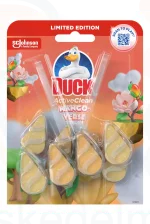 Duck® Active Clean WC-öblítő rúd DUO 77,2 g Mango-Verse Kép