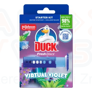 Duck® Fresh Discs zselés WC-öblítő korong 36 ml Virtual Violet
