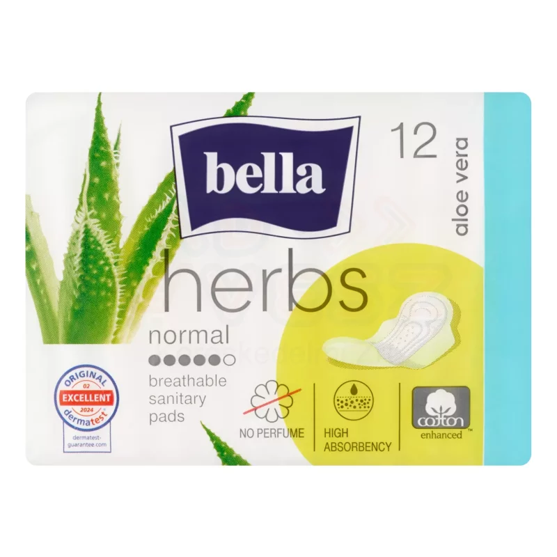 BELLA HERBS Egészségügyi Betét Aloe Vera 12 db Kép