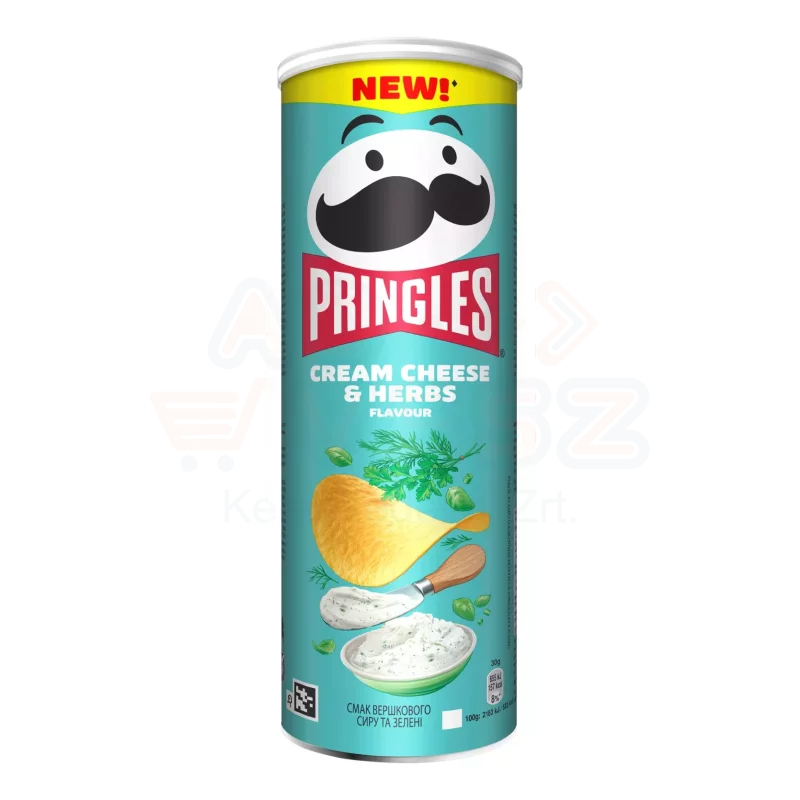 Pringles Cheese Cream & Herbs 165 g Kép