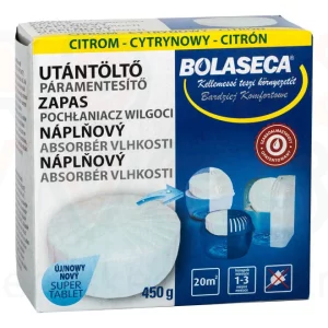 Bolaseca páramentesítő utántöltő tabletta 450g Citrom