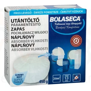 Bolaseca páramentesítő utántöltő tabletta 450g Friss levegő