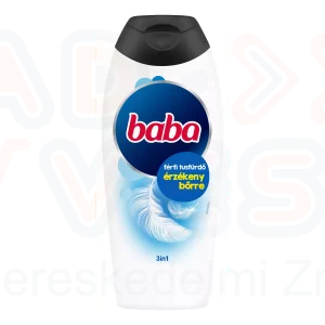 BABA férfi tusfürdő 400 ml Érzékeny bőrre 3in1
