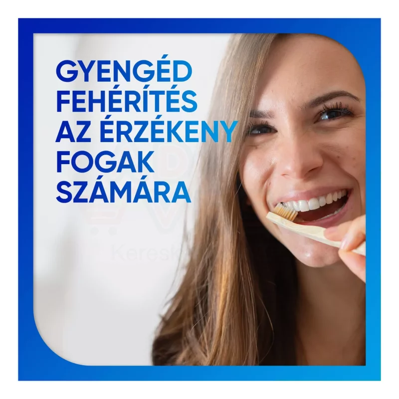 Sensodyne Extra Whitening fluoridos fogkrém 75 ml Kép