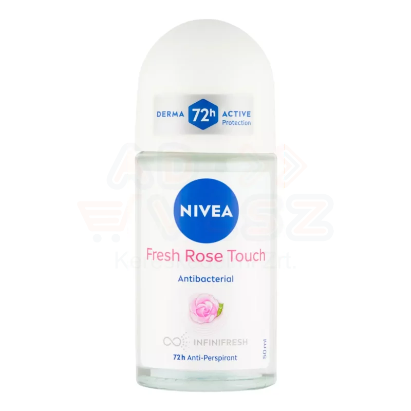 NIVEA golyós dezodor 50 ml Fresh Rose Touch 72h Kép