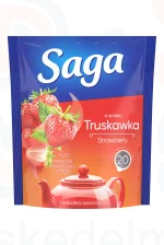 SAGA gyümölcstea 20 filter Eper Kép