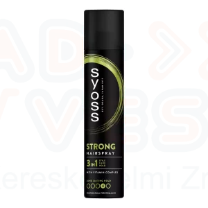 Syoss hajlakk 300 ml  Strong 3in1 - stílus, ápolás, tartás