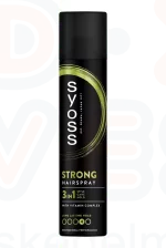 Syoss hajlakk 300 ml  Strong 3in1 - stílus, ápolás, tartás Kép